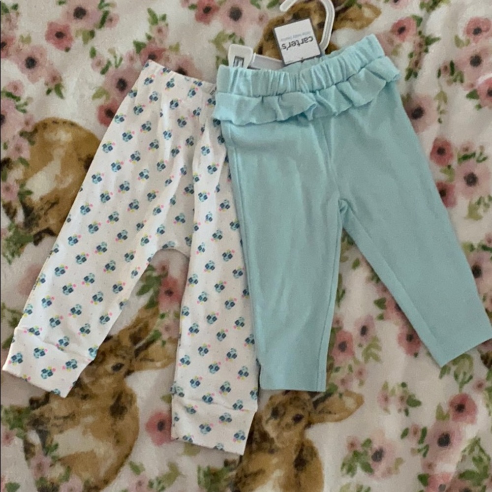 Basic baby girl bottoms